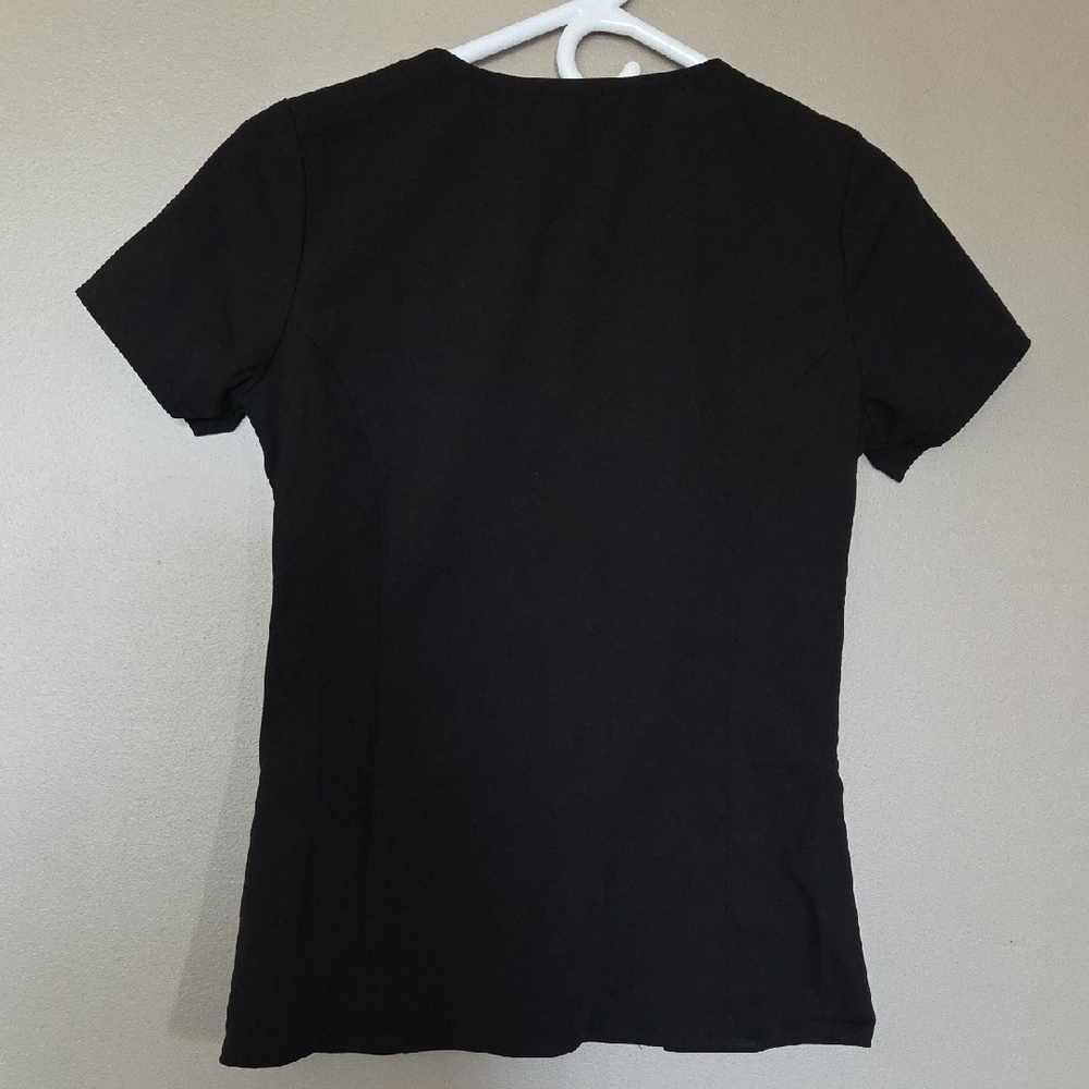 Dickies Black Short Sleeve Scrub Top Size XXS - Picture 5 of 6